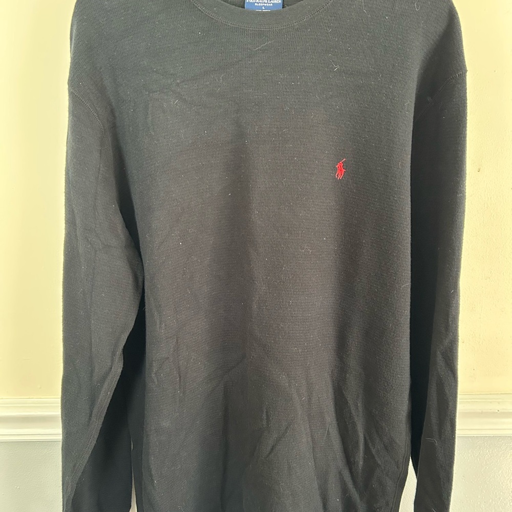 Polo Ralph Lauren Black Crewneck Sweater